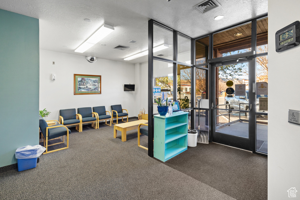 Common area with visible vents