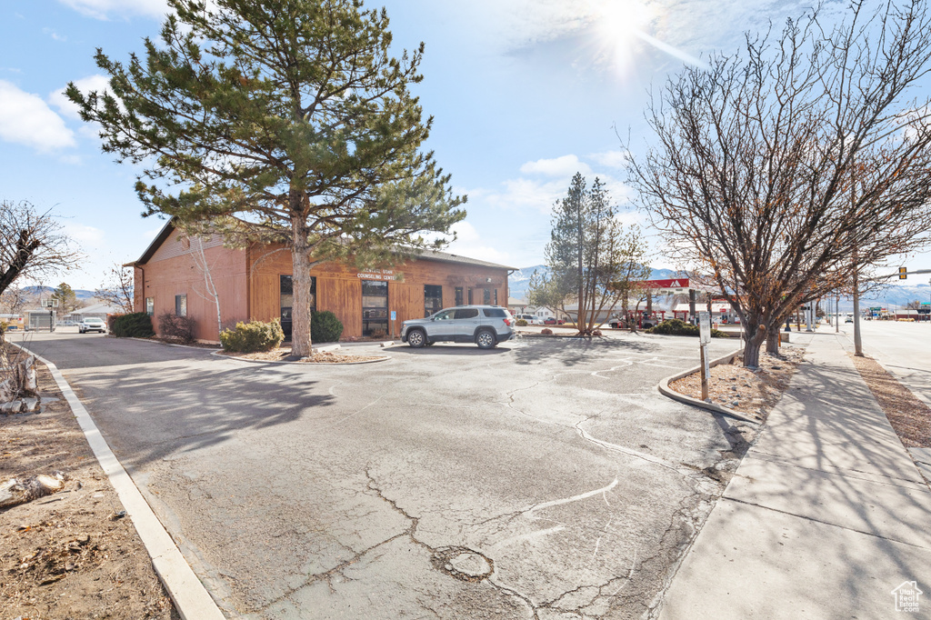 View of street with sidewalks