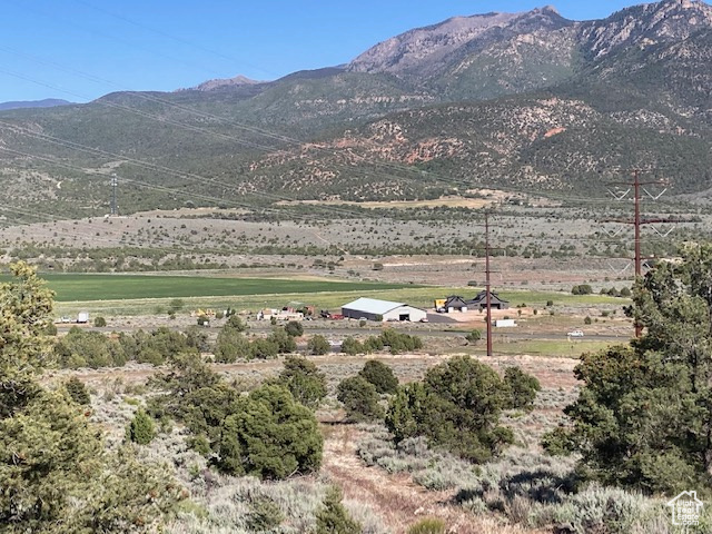 View of mountain background