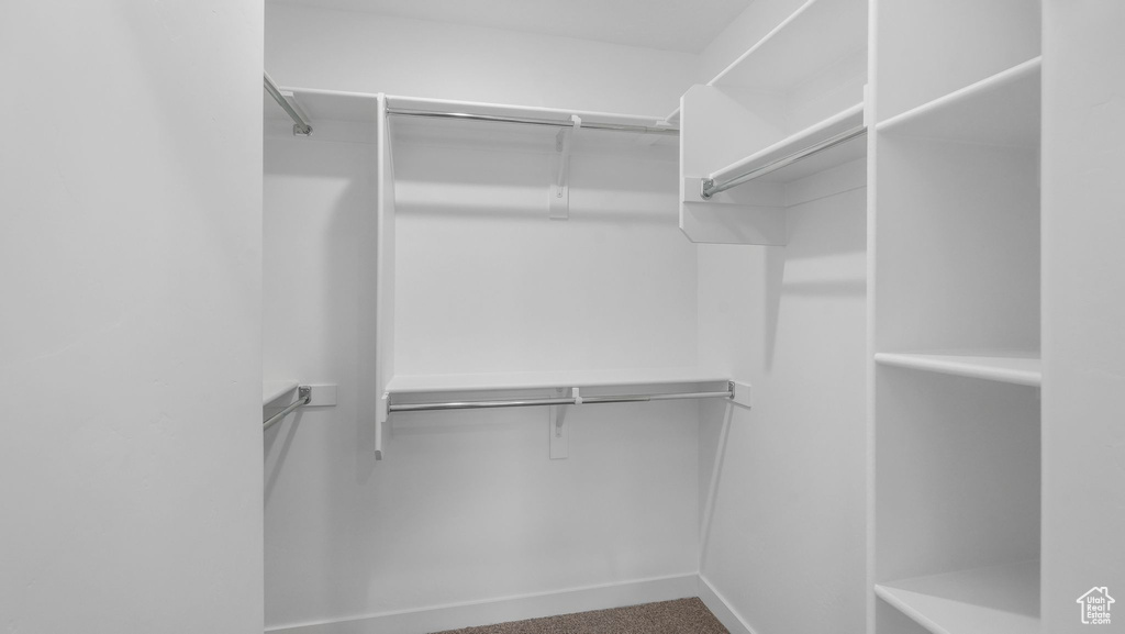 View of spacious closet