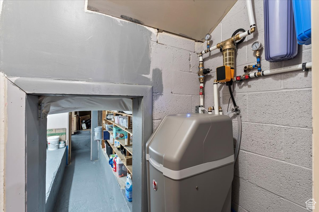 View of utility room