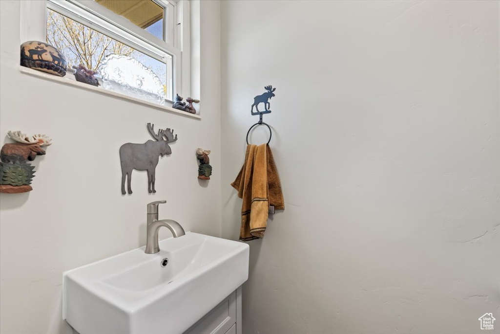 Bathroom with a sink