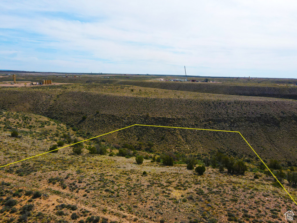 Drone / aerial view with a rural view