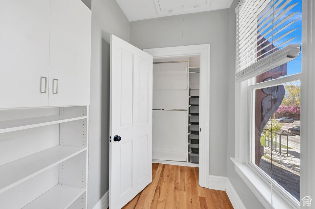 View of closet