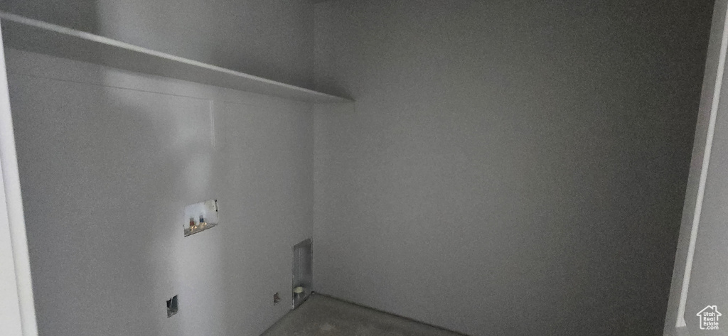 Laundry area featuring laundry area and washer hookup