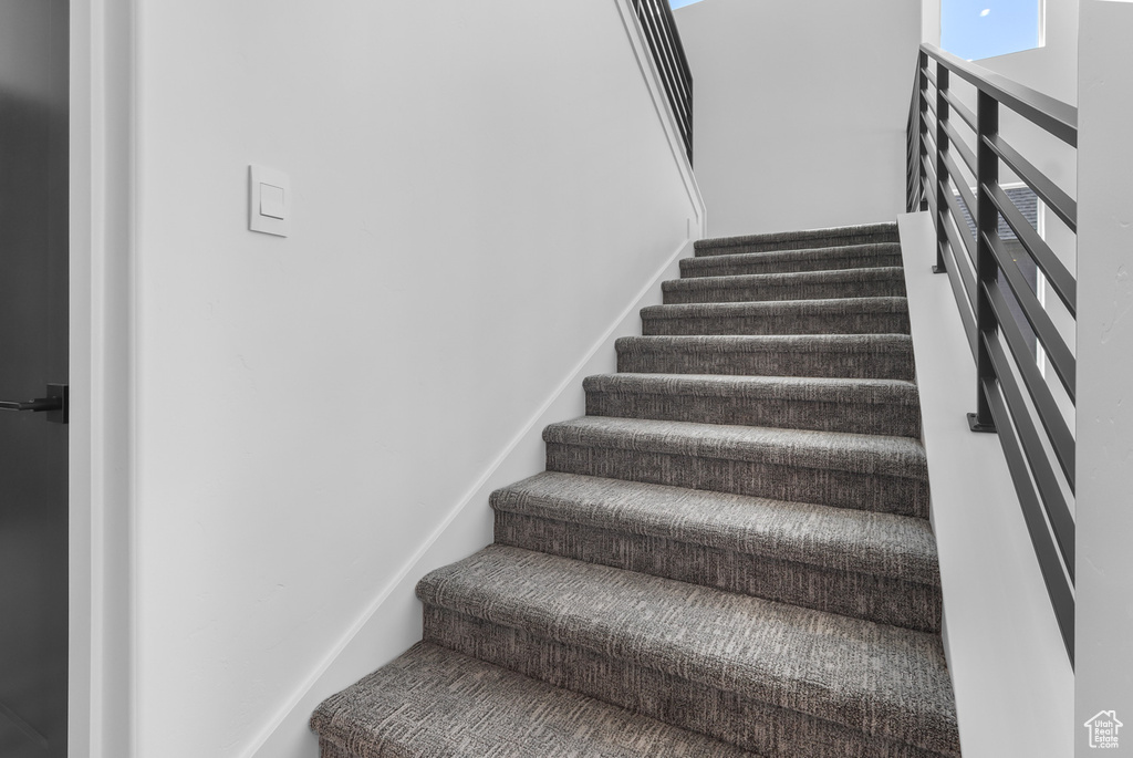 View of stairway
