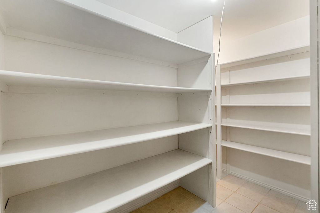 View of storage area