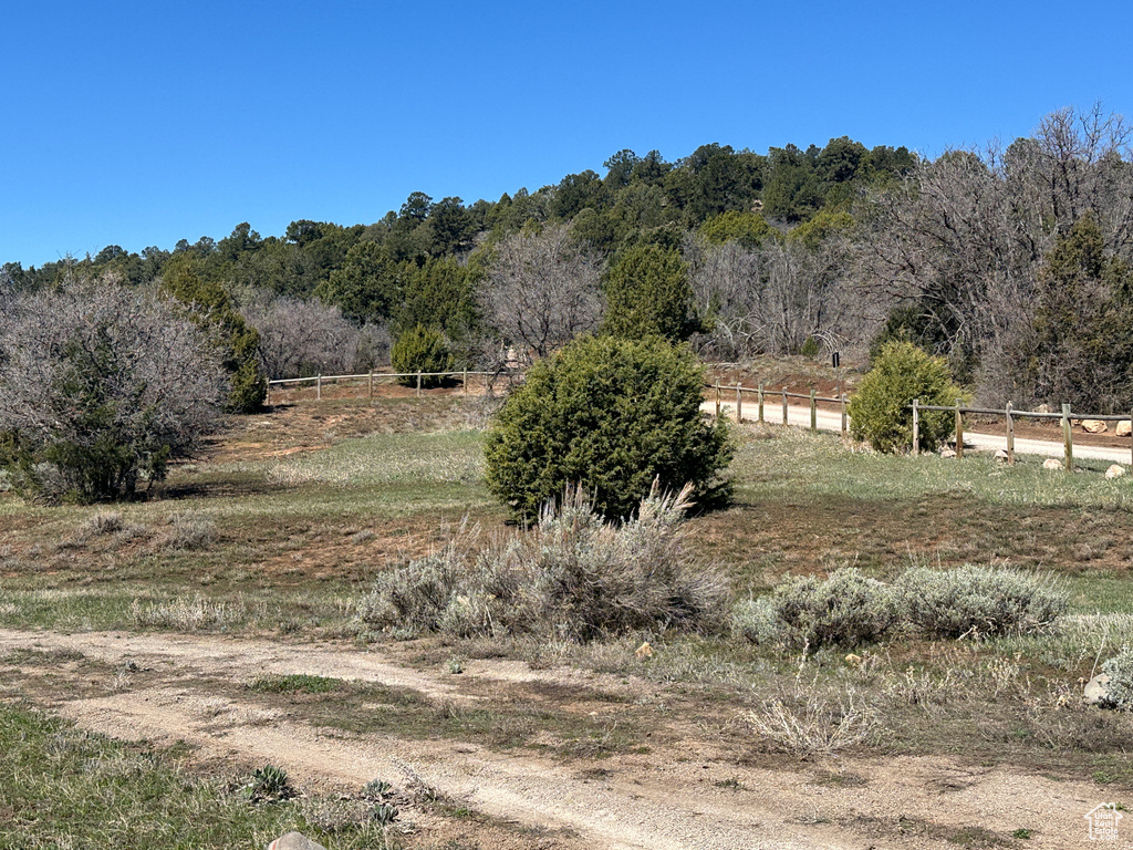 View of nature featuring a rural view