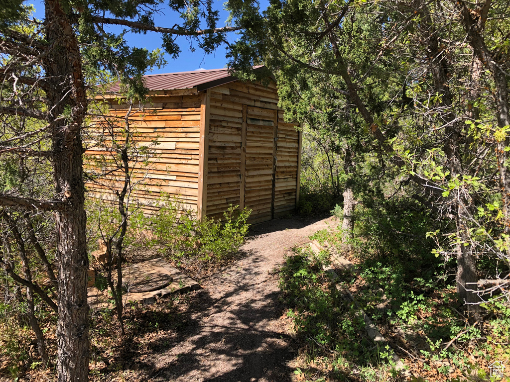 View of shed