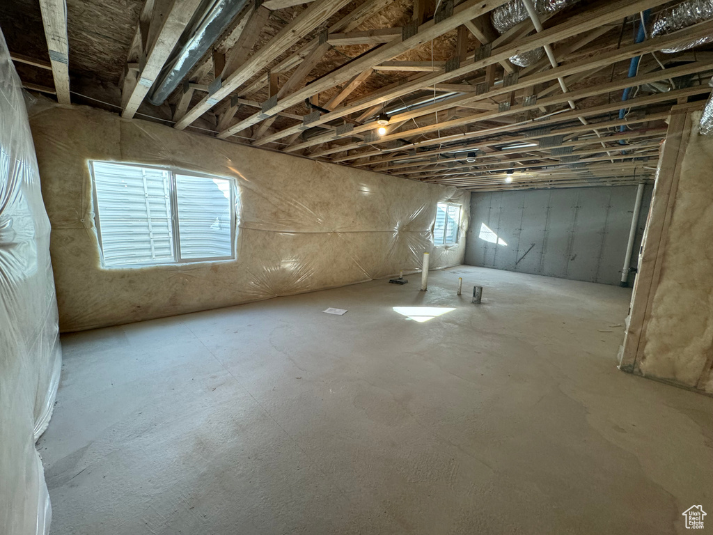 View of basement