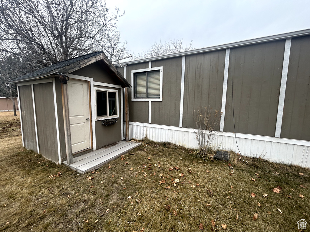 View of shed