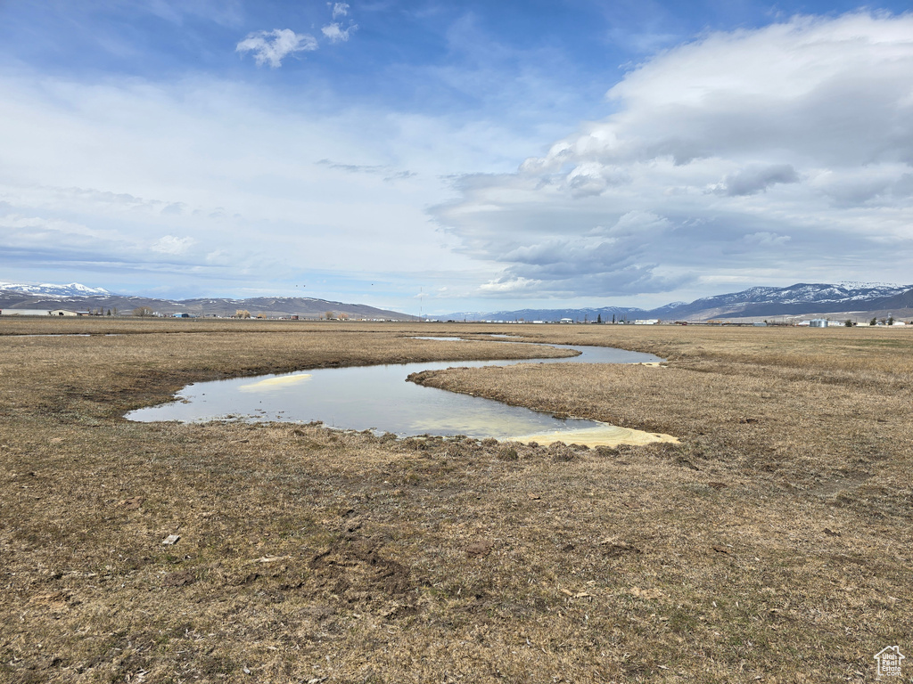 Property view of water featuring a mountain view