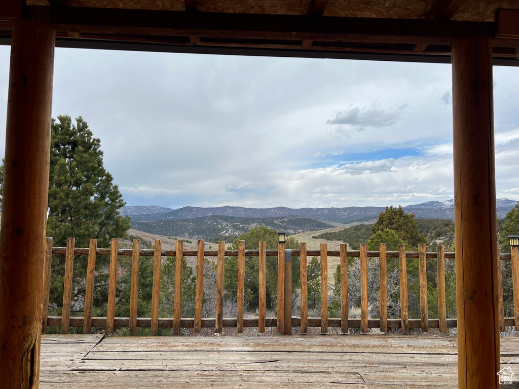 View of mountain feature