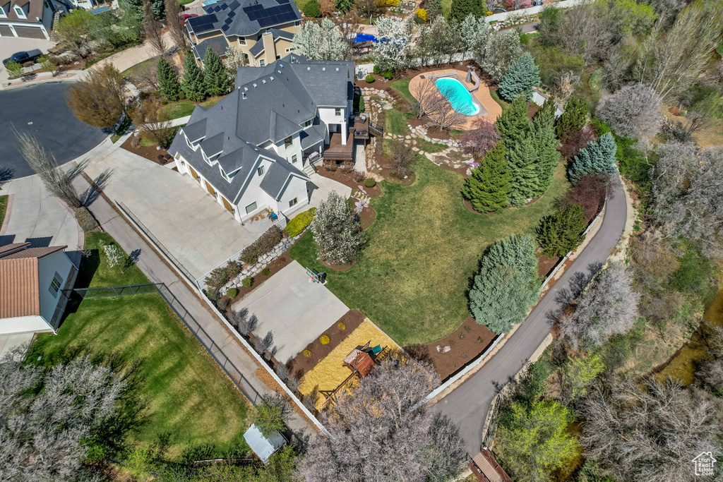 Bird\\\\\\\\\\\\\\\'s eye view featuring a residential view