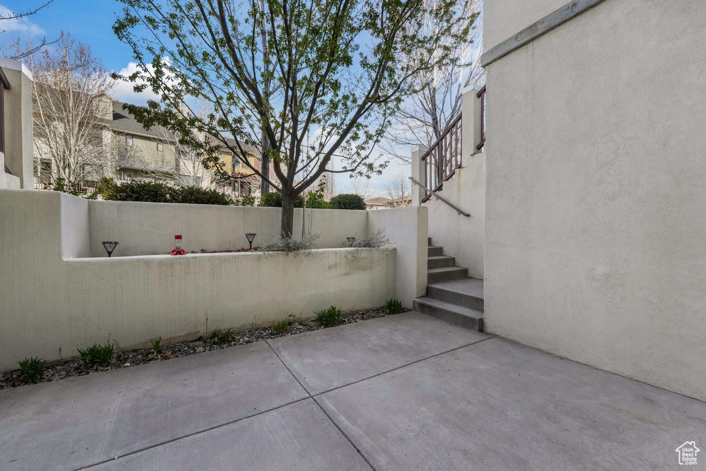 View of patio / terrace with fence