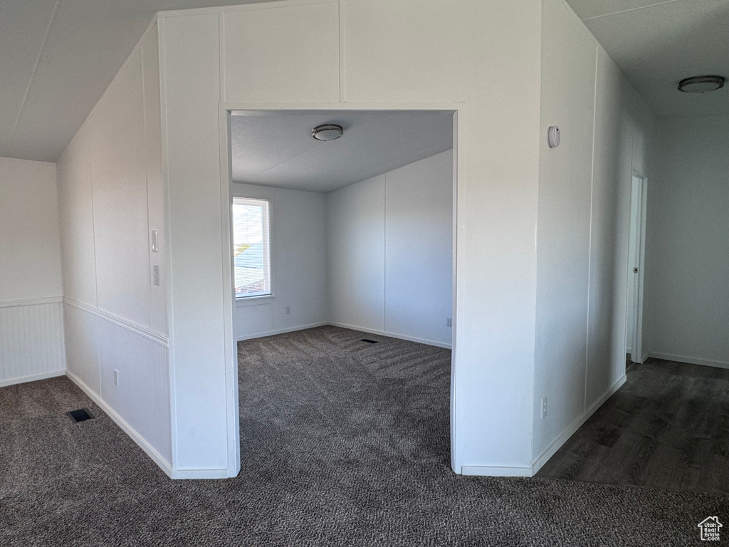 Empty room featuring carpet