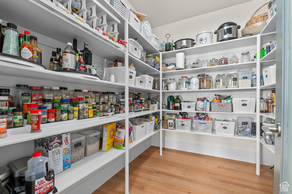 View of storage area