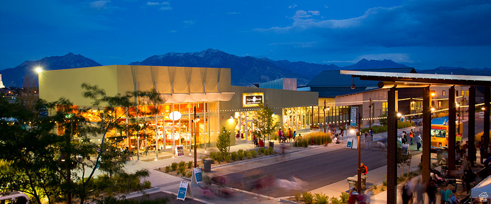 Exterior space with a mountain view