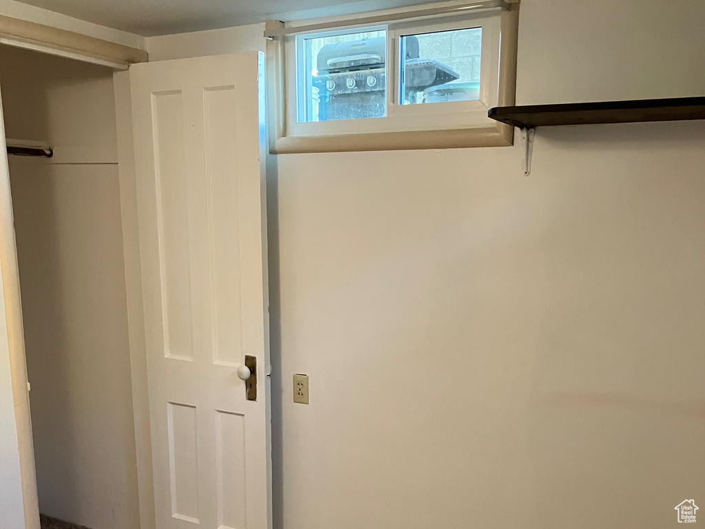 View of closet