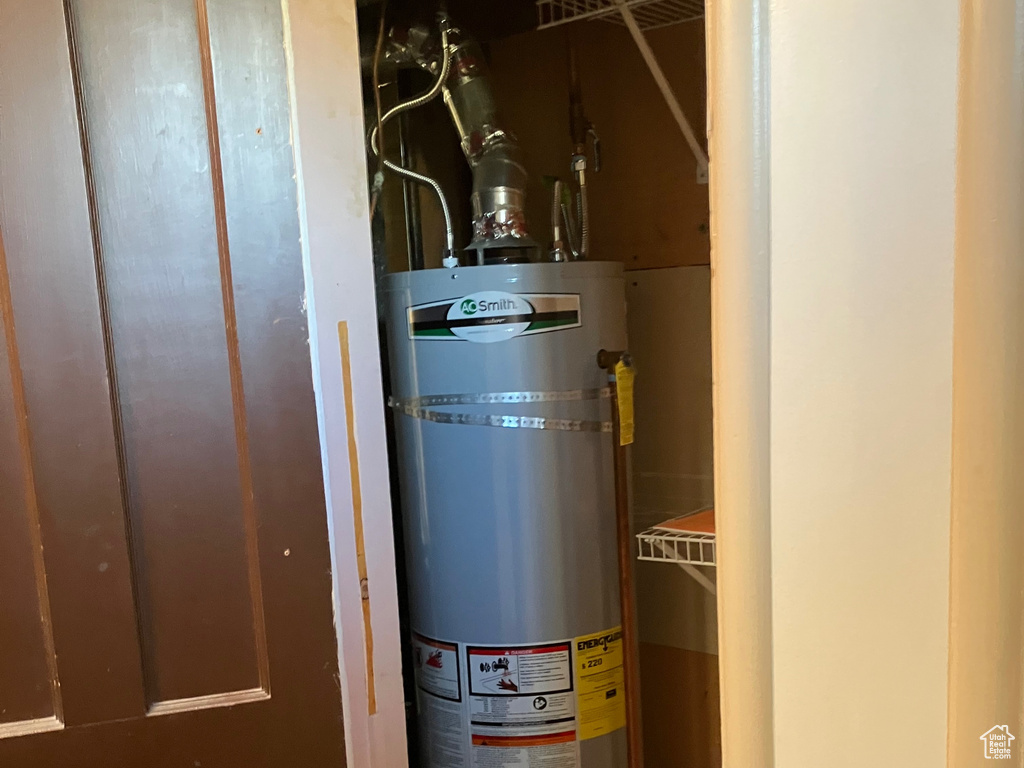 Utilities featuring water heater