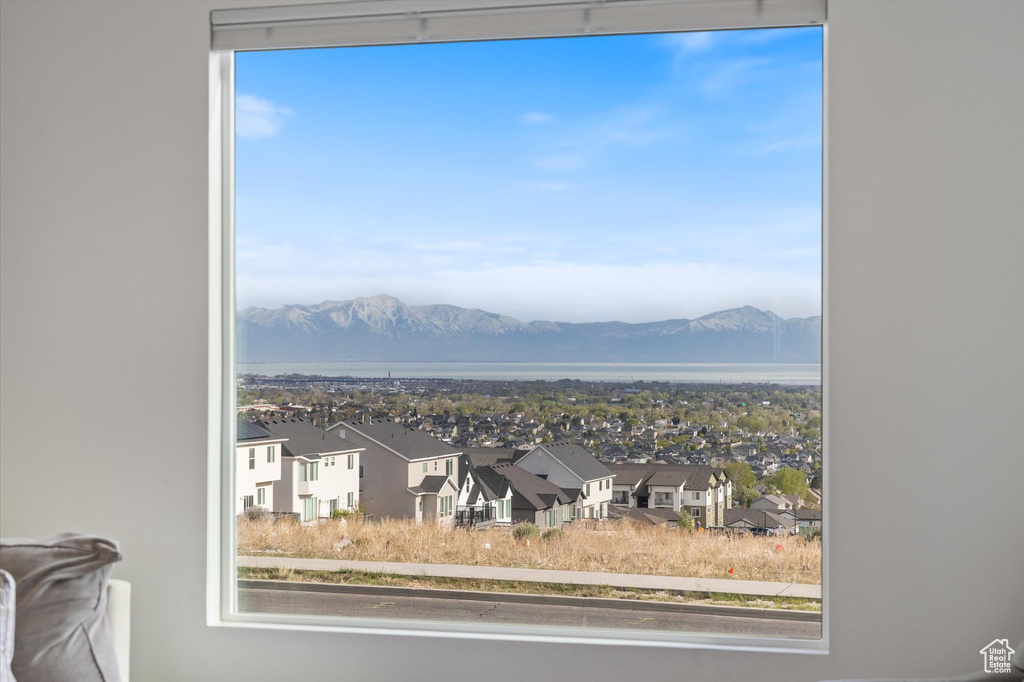 Interior space with a residential view