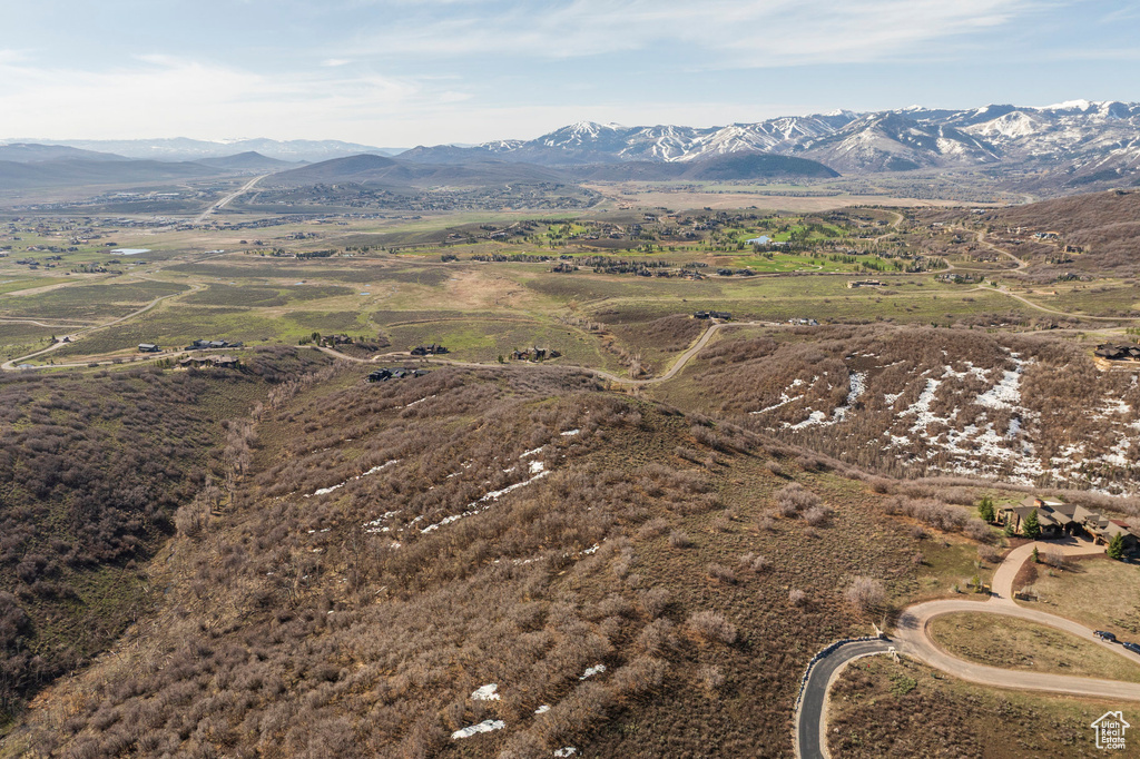 View of mountain background