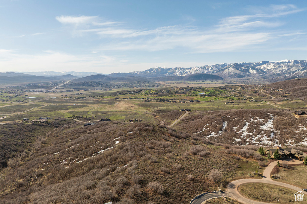 View of mountain backdrop