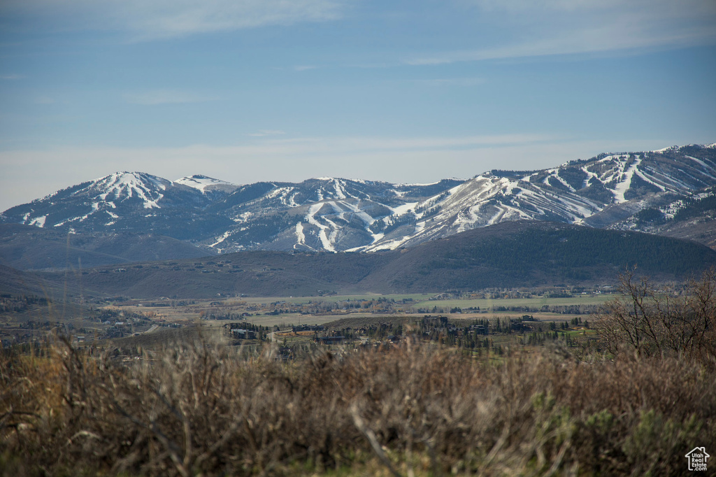View of mountain backdrop