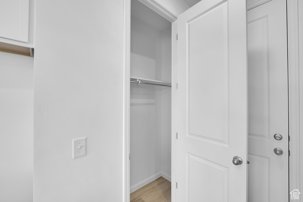 View of closet