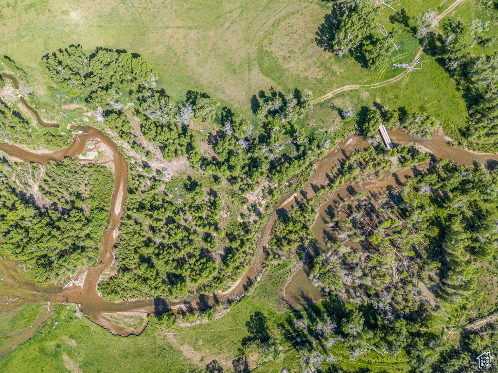 Aerial view of property's location