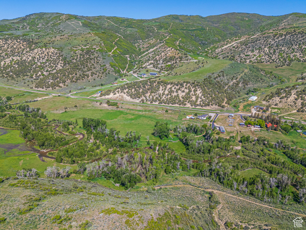View of mountain backdrop