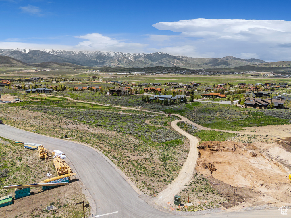View of mountain background