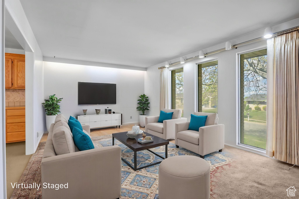 View of living room