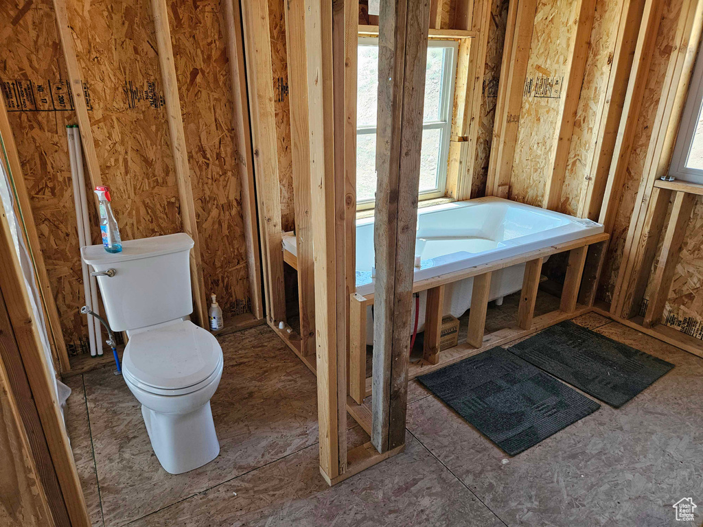 Bathroom with toilet