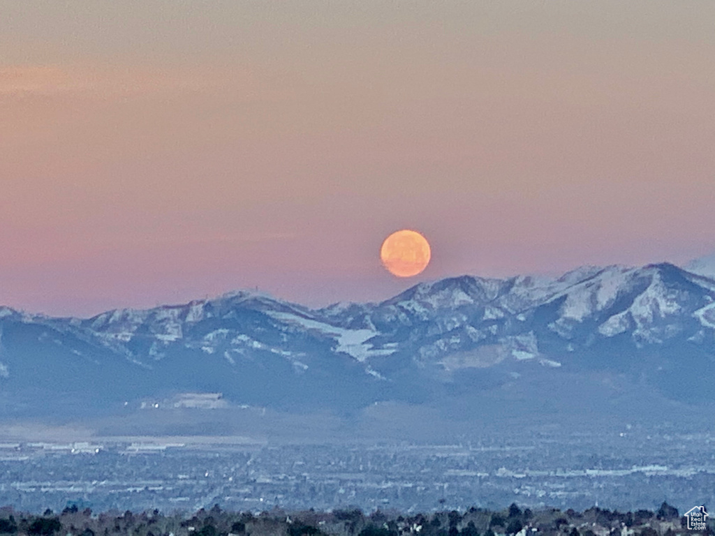 View of mountain backdrop