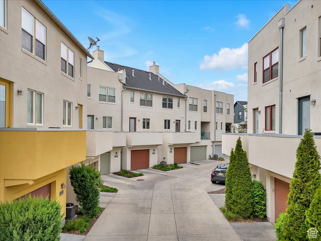 View of street with a residential view