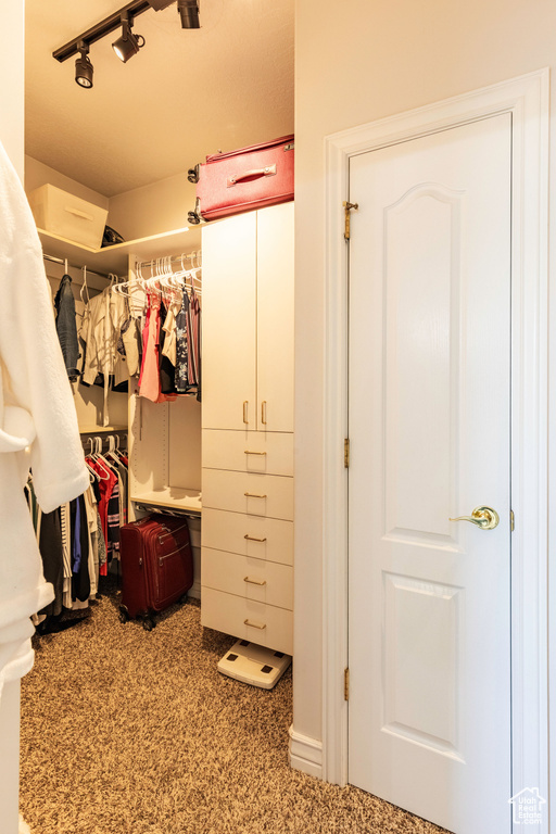 View of spacious closet