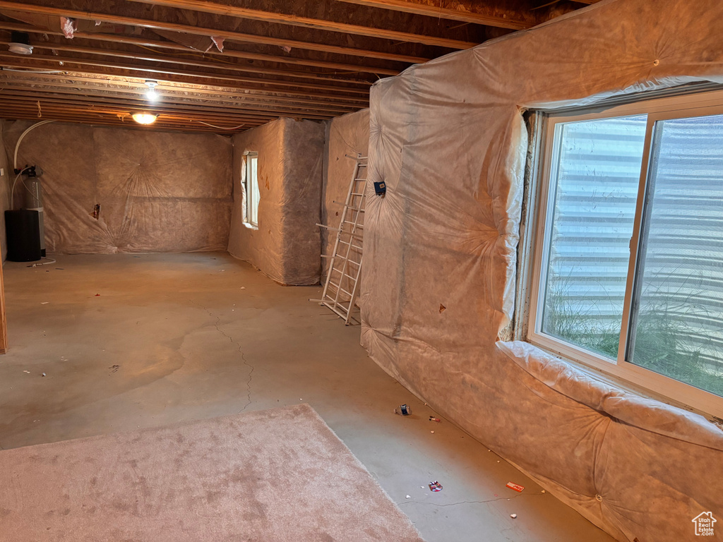 View of basement