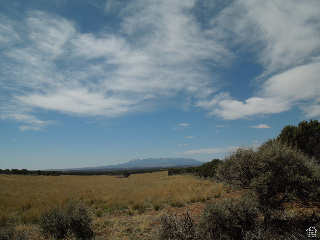 View of mountain feature featuring a rural view