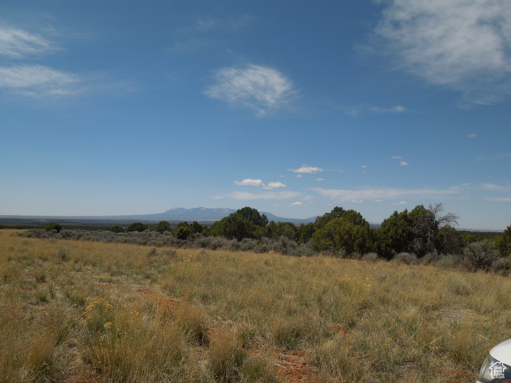 View of local wilderness featuring a mountain view and a rural view