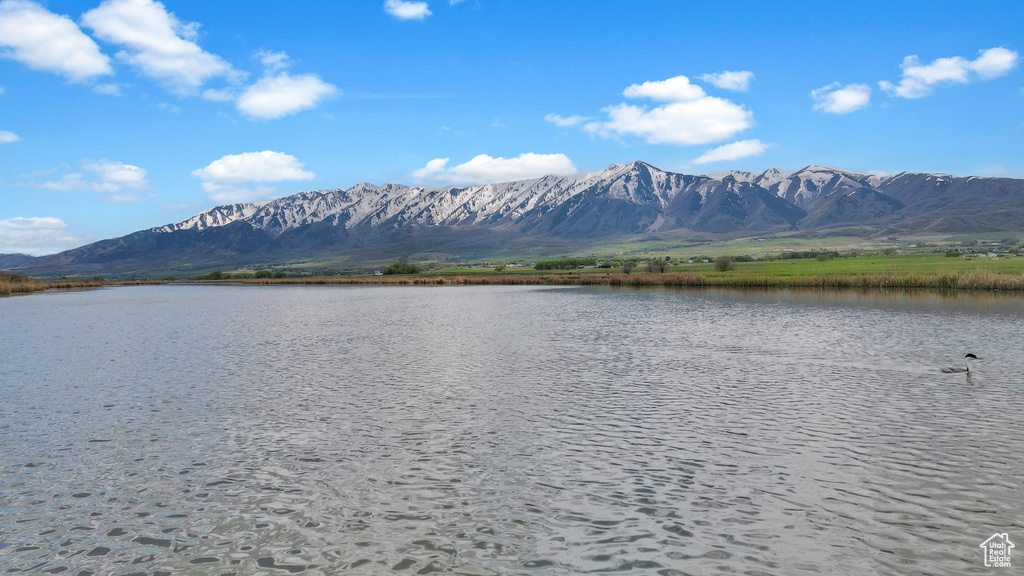 Property view of water featuring a mountain view