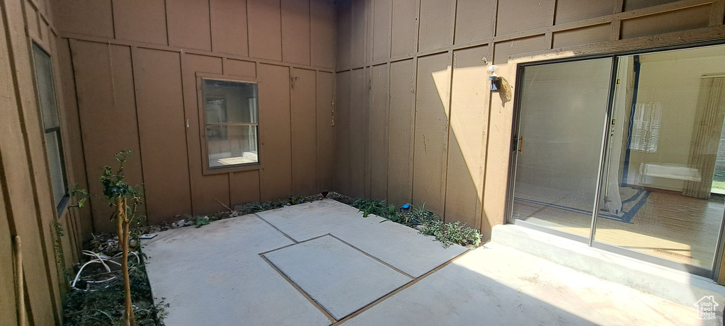 View of patio