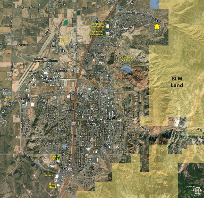 Map location