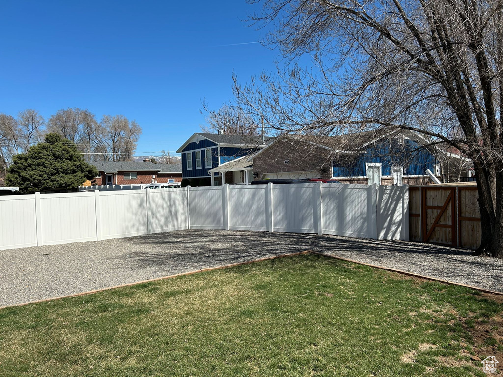 View of yard