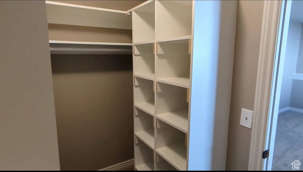 View of closet