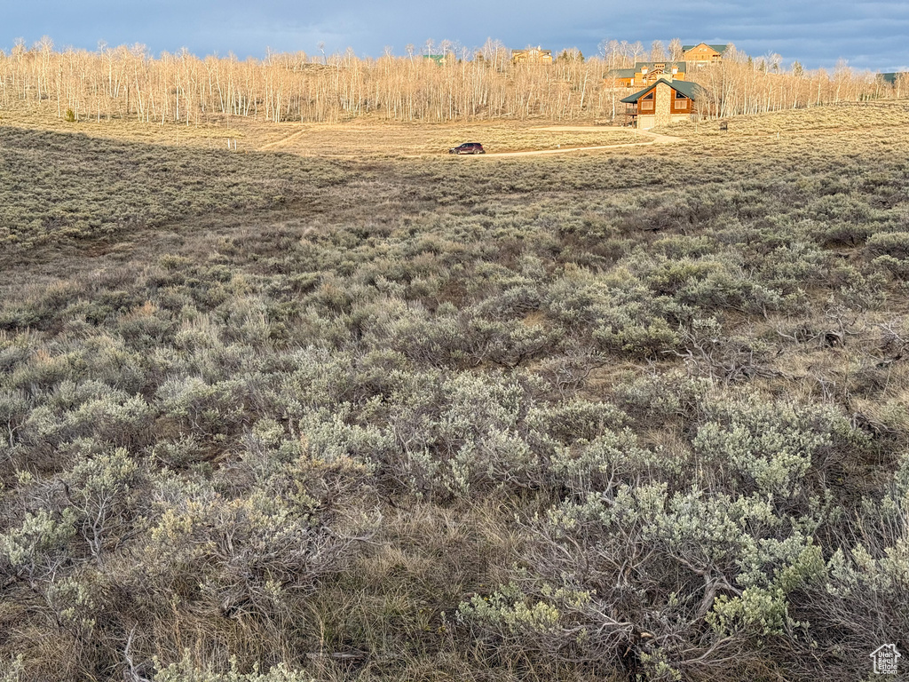 View of yard featuring a rural view