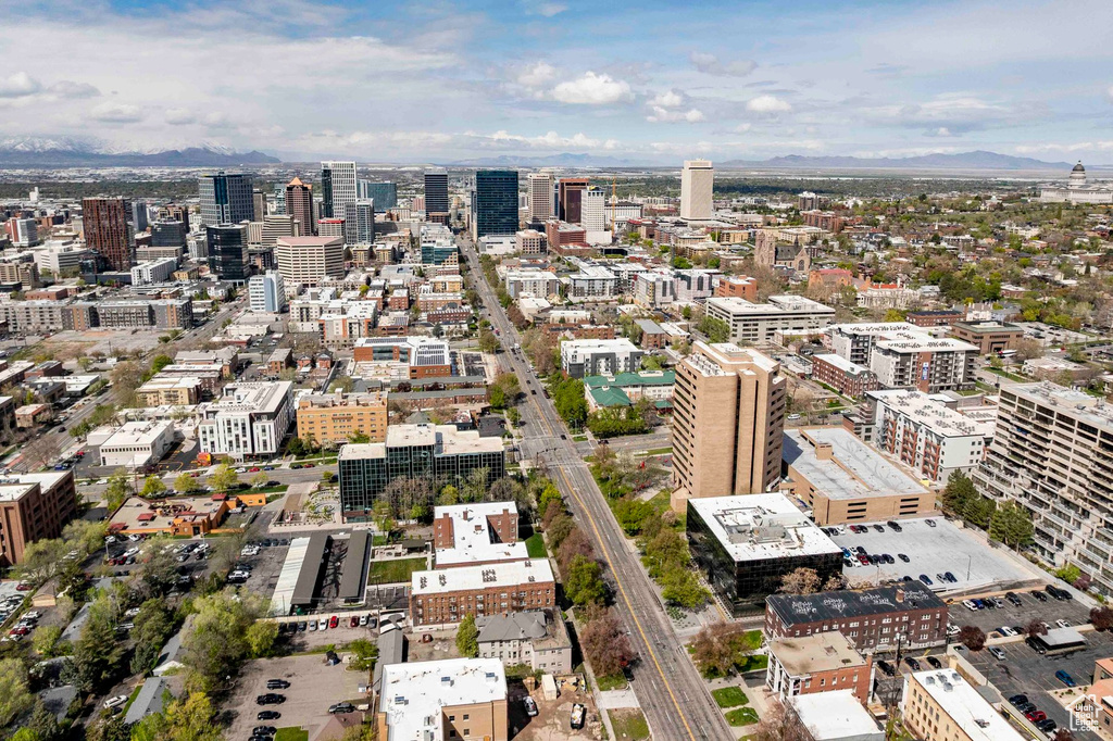 View of city with a mountain view