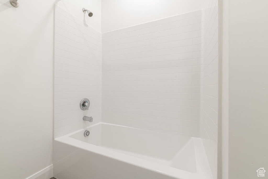 Bathroom featuring  shower combination