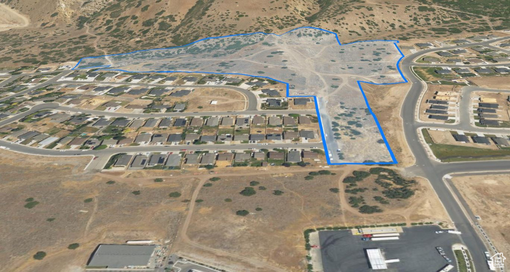 Map / location featuring property boundaries highlighted