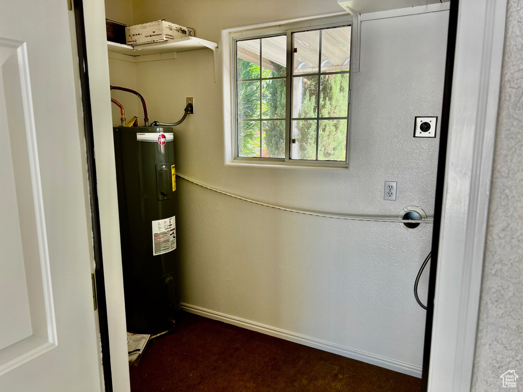 Utilities featuring water heater